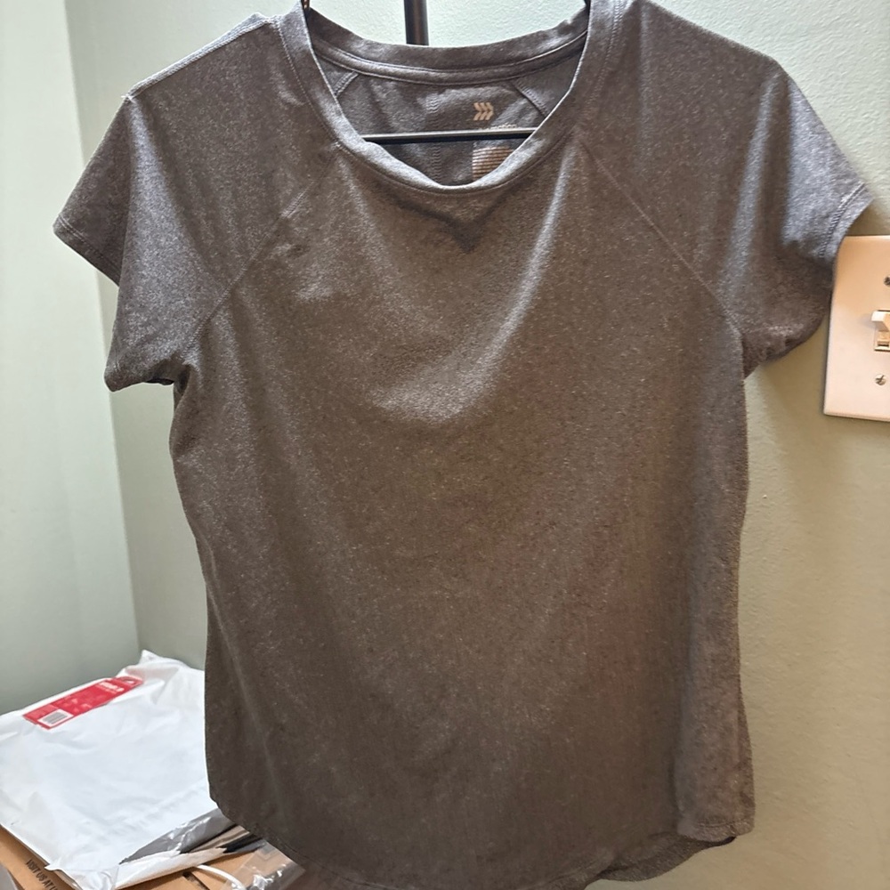 All in Motion Charcoal Short Sleeve Tee